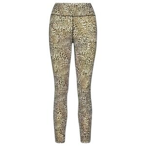 Nike‎ Leggings Women's Size Large Leopard Print 7/8" Mid Rise Performance